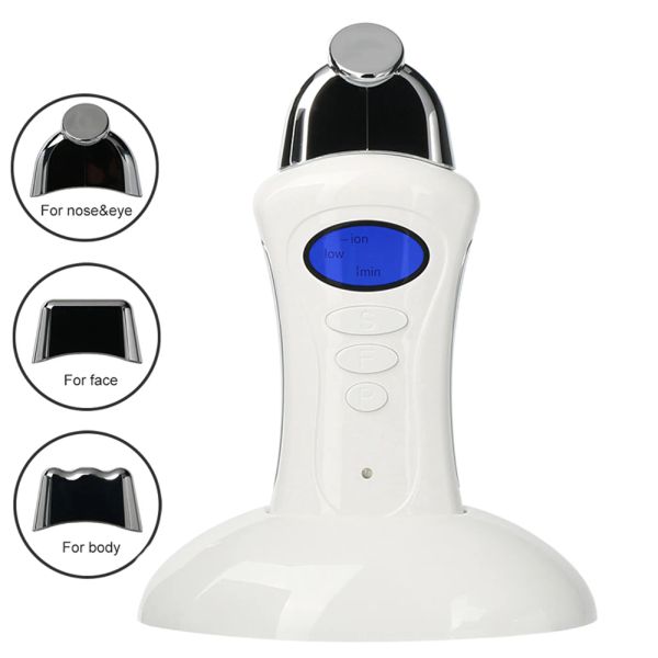 Carriers Handheld Mini micro-courant stimulateur ion Stimulateur de cutané Resserrer le visage Microcourant Masseur facial Skin Care Spa Beauty Hine