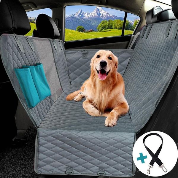 Prodigen – housse de siège de voiture pour chien, imperméable, pour voyage, hamac, tapis de protection pour siège arrière de voiture, transporteur de sécurité pour chiens