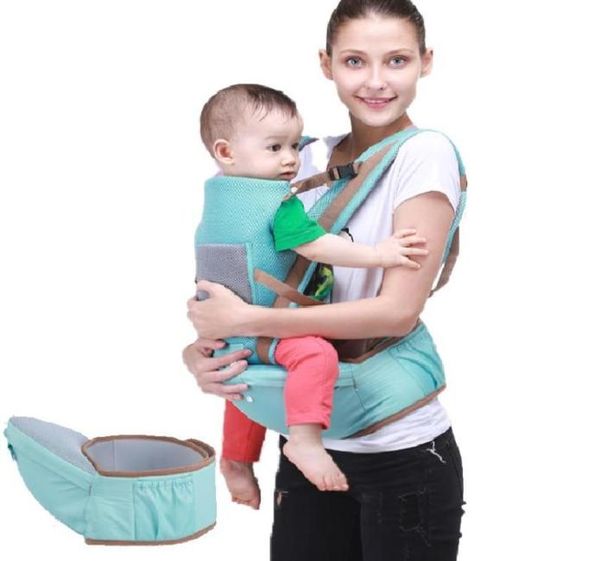 Porte-bébés 3 en 1, porte-bébé avec siège de hanche, écharpe toutes positions 360 pour soutien lombaire né, tabouret de taille 038461064