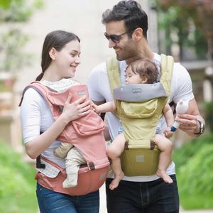Carriers Slings mochilas Aierbo Four Seasons Multi funcionales Taburete de cintura para bebés Baby Sabing Summer Baby Mochila Y240514
