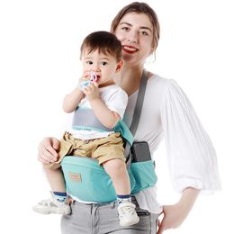 Dragers Slings Backpacks Baby Carrier Bag Taille Stool Walker Sling Belt Kid Kangoeroe Kangoeroe met zakken beschermend voor ouder313s