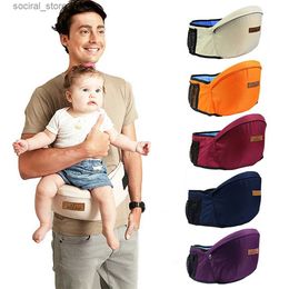 Dragers Slings Backpacks Baby Carrier Taille Stool Walkers Baby Sling Hold Taille Belt Backpack Hippack HiSteat Belt Kids Verstelbare baby Hip Seat L45