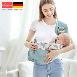 Dragers Slings rugzakken Baby draagt ​​katoenen wrap sling born veiligheid ring kerchief comfortabele baby kangoero tas 221020