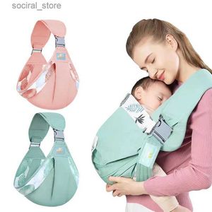 Porteurs Slings Backpacks Baby Outdoor Carrier transportant des tabourets de taille bébé multifonctionnels Libre vos mains respirant L45