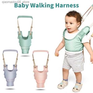 Carriers Slings Sac à dos Baby Walker Sling Childrens Sackepack Childrens Walking Learning Summer Activity Gear Deteachable Traction corde à double usage Q240416