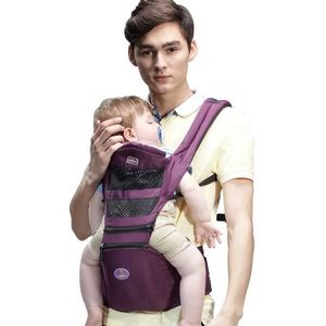 Carriers Slings Sackepacks Breffable Ergonomic Baby Carrier Backpack Portable Baby Carrier Baby Carrier Kangaroo Hipseat Baby Slinge Carrier Enveloppe de charge 20 kg T24050