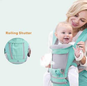 Dragers Slings Rugzakken Ademen Ergonomische Baby Carrier Backpack Draagbare baby Babydrager Kangaroo HiPeat Heaps Baby Sling Carrier Wrap L45