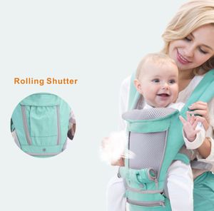 Transporteurs Slings Sacs à dos Respirant Ergonomique Bébé Sac à dos Portable Infant Kangourou Hipseat Heaps Sling Wrap 221208