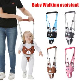 Transporteurs Slings Sacs à dos Cartoon Tout-petits Harnais Ceinture Baby Walker Stuff Sac de marche Aide à la sécurité Enfant Laisse Kid Keeper Videurs avec entrejambe amovible 220919