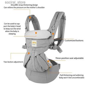 Dragers Slings Rugzakken Egobaby 360 Babydrager multifunctionele ademende babydrager Backpack Kid koets peuter baby sling wrap suspenders omni l45