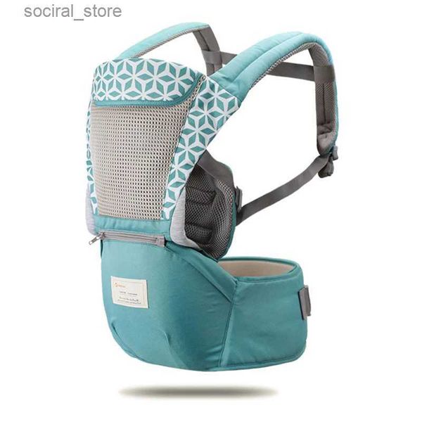 Carriers Slings Sackepacks Ergonomic Réglable Baby Carrier Hip Seat A réglable Breftered New-Born Front Carrier Wrap Sling Backpack Toddler Balber L45