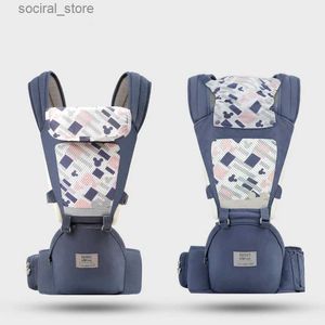 Carriers Slings Backpacks Ergonomic Baby Carrier Kangaroo Alistable Baby Wrap Babies Babies Sling Travel Baby Accessoires pour 0 à 36 mois L45