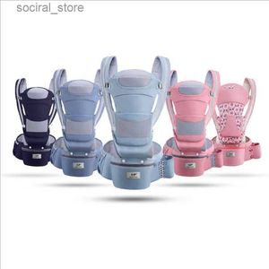 Porteurs Slings Sac à dos Nouveau 0-48 mois Ergonomic Baby Carrier Baby Baby Hipseat Carrier 3 en 1 Face à face Ergonomic Kangaroo Baby Wrap Sling L45