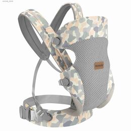 Dragers Slings Rugzakken Nieuwe Baby Sling Carrier Pasgeboren Hip Seat Kangaroo Bag Baby's voor- en achterkant Backpack 3 - 18 maanden Baby Accessories L45