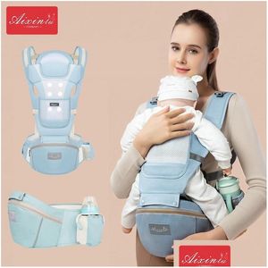 Porte-bébés Slings Sacs à dos Portable Baby Sling Hip Seat Carrier 0-36M Taille Tabouret Borns Ergonomique Sac à dos confortable Face avant Dro Dhrxn