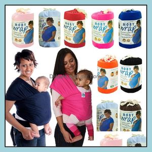Transporteurs, Slings Sacs à dos Safety Gear Baby, Maternityprettybaby Mtifunctional Infant Allaitement Sling Stretchy Baby Wrap Carrier Backpack