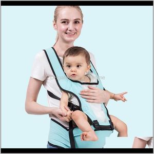 Vervoerders Slings rugzakken veiligheidsuitrusting baby kinderen zwangerschapsval levering 2021 front facing babydrager ademende comfortabele slinger rugzak