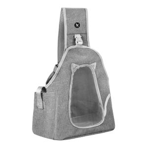 TAILUP Sac à main de voyage en plein air pour petits chiens, ceinture de transport avec poche avant, randonnée, tête de sortie, double épaule, sport, nouveau