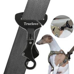 Winhyepet Clip de ceinture de sécurité pour animaux de compagnie, accessoires pour chiens, articles pour collier, harnais, ceintures de sécurité à pression pour tous les véhicules