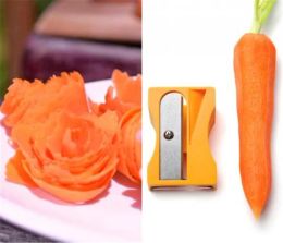 Peeler de zanahoria Cucumber rizo Vegetal Peeler cortador de pepino Peeler Shaver Rábano Skinfering Melon Planing Fruit 2024428