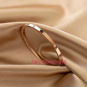 Carrtre Designer schroef armband mode luxe sieraden originele trendy 18k gouden diamant voor vrouwen mannen nagelarmbanden zilveren sieraden armband pz8l
