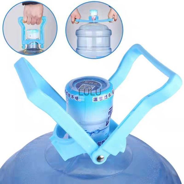 Poignée de transport pour seau d'eau en bouteille 5 gallons porte-bouteille d'eau de boisson crochet clip outils d'extérieur accessoires de gadget de cuisine HKD230810