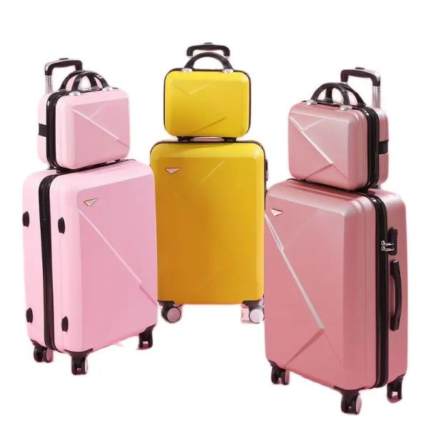 Carry-ons ABS+PC Madasa 20 22 24 26 26 28 pulgadas Lugar de viajes de equipaje en ruedas Carrera en la cabina Set de moda de bolsas de equipaje