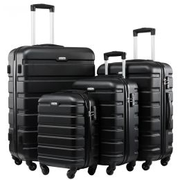 Carry-ons Lage Sets de la maleta en la rueda Rolling Lage ABS+PC Aduanas Lock Lader Mutadase Set Carry On Lage With Wheels