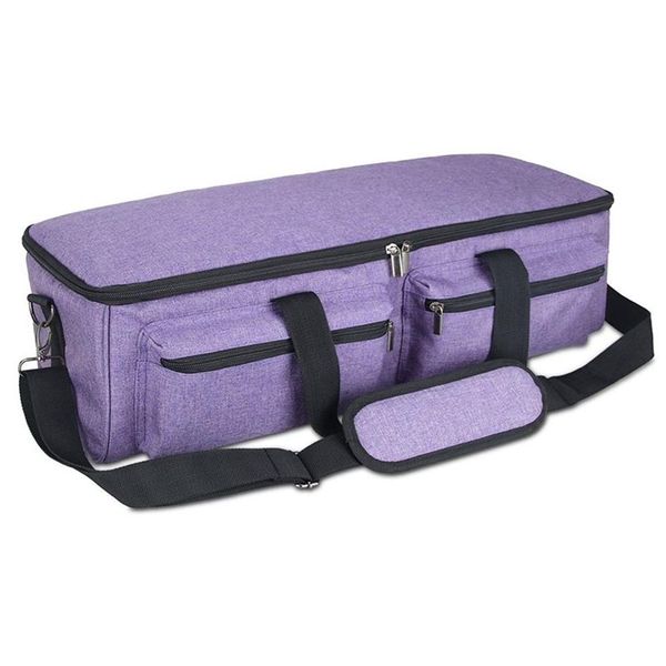 Bolsa de transporte compatible con Cricut Explore Air 2 Bolsa de almacenamiento compatible con Silhouette Cameo 3 y suministros Purple302a