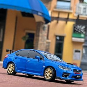 CARS 1:32 JDM Subaru Sti WRX 2016 Subaru Brz Supercar Alloy Diecast Car Modèle miniature avec modèle léger pour les enfants