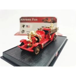 Auto's 1/64 Schaal 13 cm Alloy Diecast Classic 1924 Ahrens Fox USA Fire Truck SUV Car Auto Model Toys for Collection