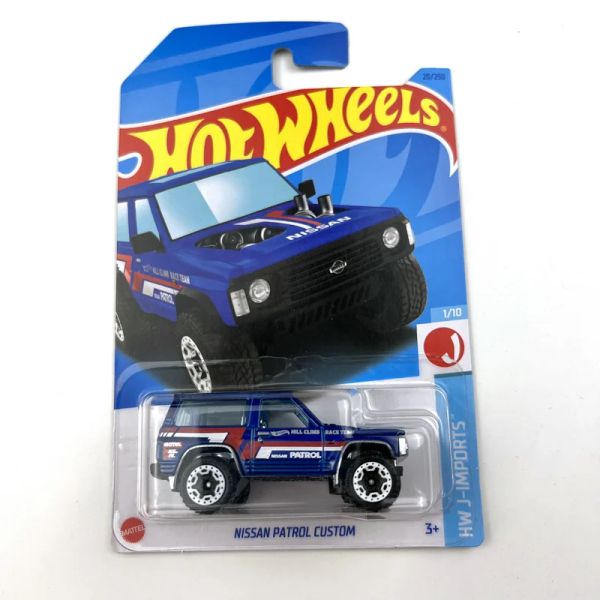 CARS 202320 Hot Wheels Cars Nissan Patrol Custol 1/64 MODEAL MODÈLE DICAST COLLECTION TOUT VÉHICULES