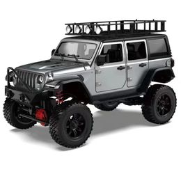 Auto's Diecast Model 1 12 Auto MN128 Wranglers Klimmen Afstandsbediening Volwassen Professioneel 2 4G 4WD Buggy Met Led Licht Rc Speelgoed Cadeau 230818