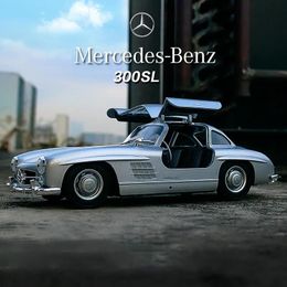 Voitures moulées sous pression modèle WELLY 1 24 MercedesBenz 300SL 220 230SL modèle de voiture en alliage moulé sous pression véhicules jouets collectionner voiture jouet garçon cadeaux d'anniversaire 23