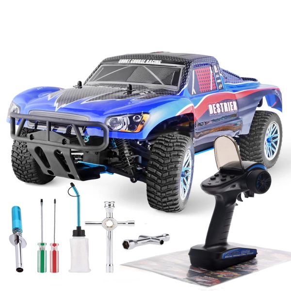 Voitures Eflynova HSP 94155 RC Car 1:10 Échelle 4 roues motrices à deux vitesses Nitro Gas Position hors route