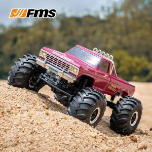CARS FMS FCX24 1/24 Max Smasher 2B Smasher RC Car Simulation Pickup Pickup Caming Meship Véhicule Remote Contrôle 4wd Coup de voiture