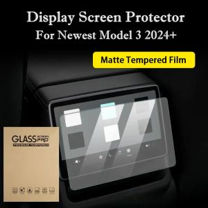 Voitures pour modèle 3 Highland 2024, Film de protection d'écran de voiture en verre trempé pour Tesla Model3 + accessoires, navigateur, écran tactile, Film HD