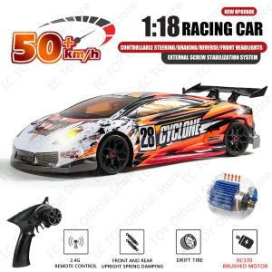 Auto's Haiboxing 2193 1: 18 Racing Drift RC CAR 2.4G 4WD 50 km/u Remote Control Highspeed Race Electric Sports Vehicle speelgoed voor kinderen