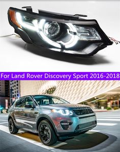 Phare de voiture pour Land Rover Discovery Sport, feux de course LED DRL complets, faisceau bi-xénon, Signal dynamique