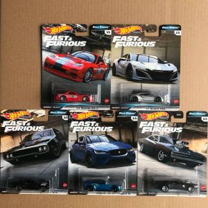 Voitures Hot Wheels 1:64 Mazda RX7 Acura NSX Plymouth Dodge Charger Chevelle Lykan Hypersport M3 E46 GBW75 Collectez le modèle en alliage Diecast