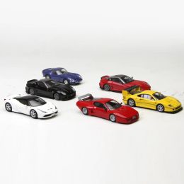 Cars Kyosho 1:64 575 GTC F430 GT 250 GTO 365 GTB4 328 GTB California T 512BB LM Collection Die Cast Alloy Trolley Model