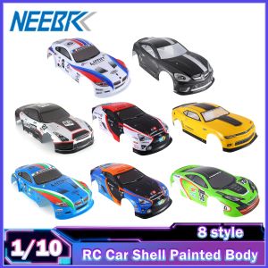 Auto's neebrc 1/10 RC Car Shell Painted Body 190mm/195mm/200 mm PVC -cover voor 1:10 Racing Model Drift Touring HSP Yokomo HPI ZD Tamiya