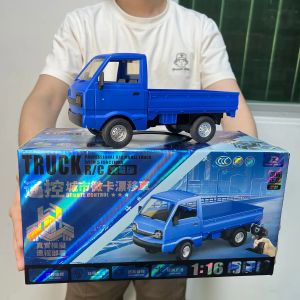 Voitures RC Car 1:16 D12 Simulation Drift Camion d'escalade LED TRAVAIL TELOGIE RÉLÉCORT