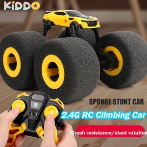 Auto's RC Auto Sponge Banden Auto Klimmen Drift Buggy Soft Remote Control Machine Indoor Voertuigmodel Speelgoed voor jongens Children's Day Gifts