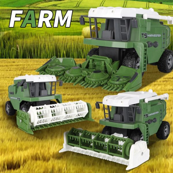 Voitures RC Car Toys RC Farmer Remote Control Toy Cars Engineering Construction Tamion Machine Machine Childre