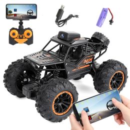 Auto's RC Highspeed Drift Offroad Car met HD 720p Wifi Controller app Remote Control RadiControl klimmen Kid Kid Boy volwassen speelgoedcadeau