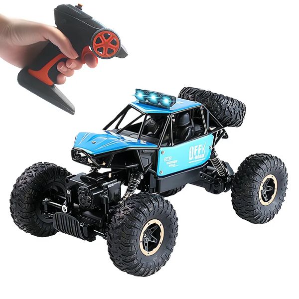 CARS ROCK CRAWLER 2.4G 4WD Electric RC Car Remote Control Toys 4x4 Drive Off Road Radio Control Vehicle Toys for Boys Kids Gift