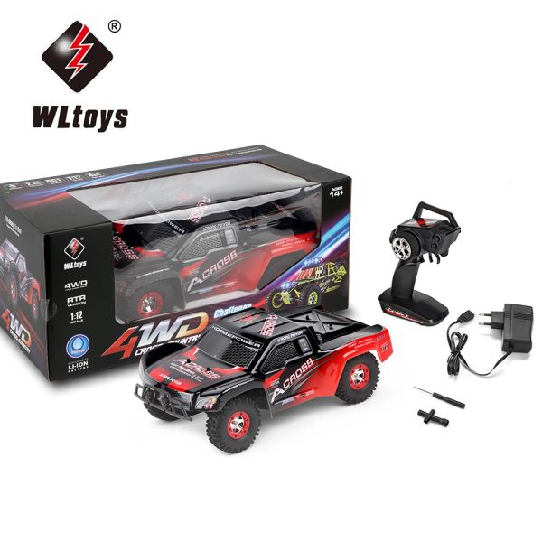 Voitures wltoys 12423 RC Car 1/12 2,4G 4WD VADLER SUV OFF CHARGE CAR 50 km / h High Speed ​​Cours RTR RC VS VS 12428