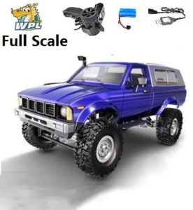 Auto's WPL C24 2.4G DIY RC Auto KIT Afstandsbediening Auto RC Crawler Offroad Auto Buggy Bewegende Machine RC Auto 4WD Kinderen Speelgoed Verkooppromotie