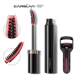 CARSLAN Smart Big Eye Mascara Imperméable Longue Durée Curling Allongement Volume Cils Pas d'écaillage Pas de bavures Pas d'agglutination 240127